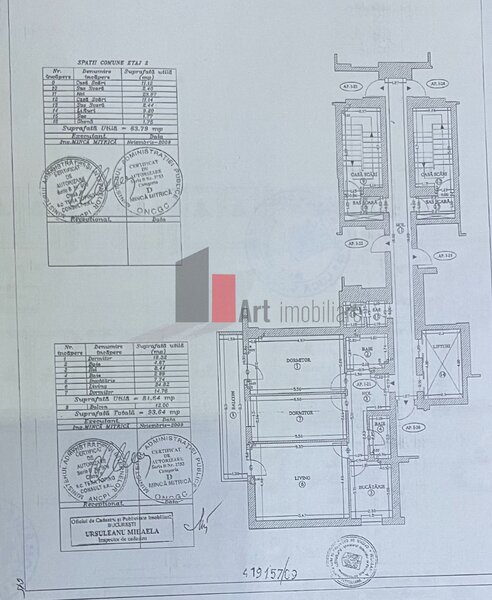 Ghica Plazza, apartament 3 camere.